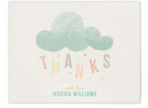 Cloud Charm Baby Shower Thank You Cards