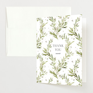 Aveline Foil-Pressed Baby Shower Thank You Cards