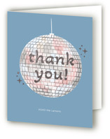 Groovy Baby Foil-Pressed Baby Shower Thank You Cards
