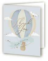 Little Explorer Foil-Pressed Baby Shower Thank You Cards