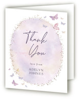 Fabled Foil-Pressed Baby Shower Thank You Cards