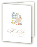 Spring Awakening Foil-Pressed Baby Shower Thank You Cards