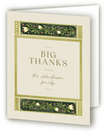 fairytale ornament Foil-Pressed Baby Shower Thank You Cards