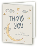 Twinkle Foil-Pressed Baby Shower Thank You Cards