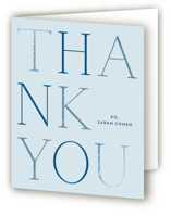 boy oh boy! Foil-Pressed Baby Shower Thank You Cards