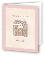 Holiday Greetings Baby Shower Thank You Cards