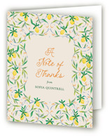 Petit Lemon Baby Shower Thank You Cards