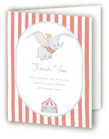 Disney's Dumbo Come One Come All Baby Shower Thank You Cards