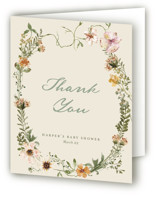 Whimsical Baby Shower Baby Shower Thank You Cards