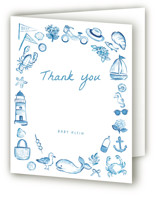 Coastal Baby Baby Shower Thank You Cards