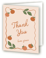 A Little Cutie Baby Shower Thank You Cards