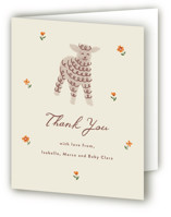 Ba Ba Baby shower Baby Shower Thank You Cards