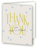 Bright Star Baby Shower Thank You Cards