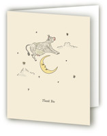 The Cow Jumped Over the Moon Baby Shower Thank You Cards
