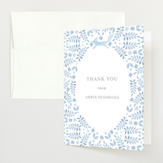 Foxy Baby Shower Baby Shower Thank You Cards