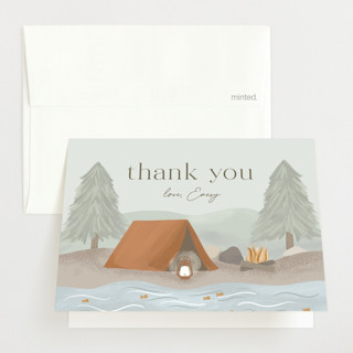New Adventure Baby Shower Thank You Cards