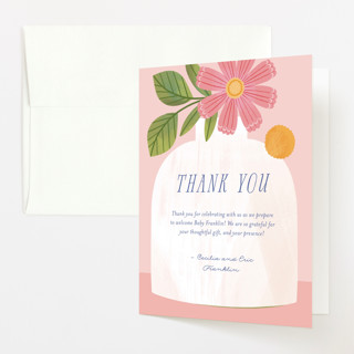 Baby Bloom Baby Shower Thank You Cards