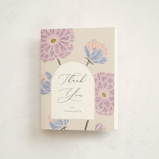 Spring Blooms Baby Shower Thank You Cards