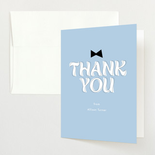 Boy Mom Baby Shower Thank You Cards