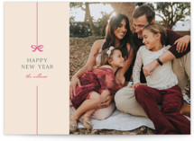 Bow Holiday Photo Cards