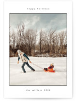 Typewriter Holiday Photo Cards