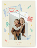 Fabled Holly Holiday Photo Cards