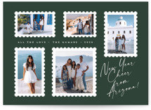 Stamp Collection Holiday Photo Cards