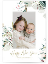 Tossed Holiday Photo Cards