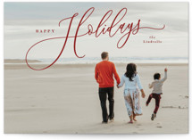 Sweeping Holiday Photo Cards