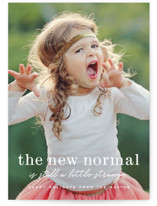 the new normal Holiday Photo Cards