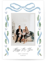 Disney's Mickey Bough Border Holiday Photo Cards