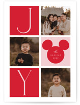 Disney's Joyful Mickey Holiday Photo Cards
