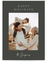 the classic Holiday Photo Cards