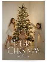 Noël classique Holiday Photo Cards