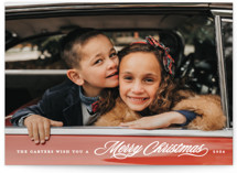Simply vintage Holiday Photo Cards