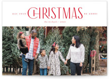 PLAYFUL TYPE Holiday Photo Cards