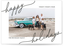 Playful Corners Holiday Photo Cards
