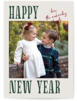 Merry Modern Holiday Photo Cards