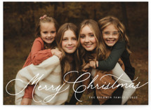 Warm Sentiment Holiday Photo Cards