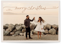 Merry & Minimal Holiday Photo Cards