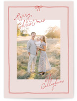 Playful Script Holiday Photo Cards