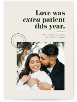 Extra Patient Holiday Photo Cards