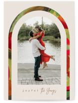 festive arch Holiday Photo Cards