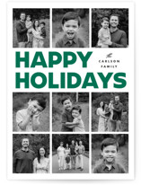 Memory Squares Holiday Photo Cards