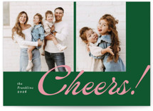 Sporty Merry Holiday Photo Cards