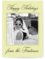 Traditional Twist Holiday Photo Cards