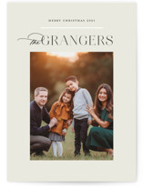 Whats in a Name Holiday Photo Cards