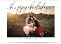 Written Holiday Photo Cards