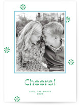 Peppermint Holiday Photo Cards