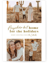 Anywhere But Home Holiday Photo Cards